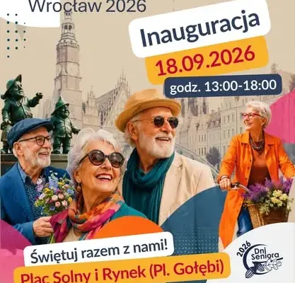 Dni Seniora Wrocław 2026 – kolorowy marsz kapeluszy i koncert Haliny Frąckowiak