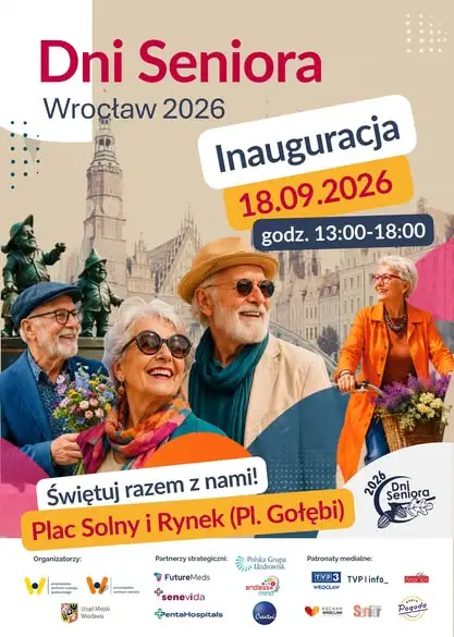 Dni Seniora Wrocław 2026 – kolorowy marsz kapeluszy i koncert Haliny Frąckowiak