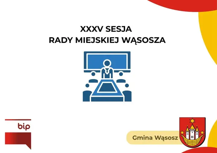XXXV Sesja Rady Miejskiej Wąsosza – 24 września 2026 r.