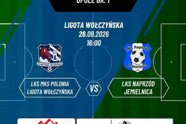 Naprzód Jemielnica jedzie po punkty do Ligoty Wołczyńskiej