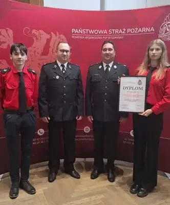 Młodzieżowa Drużyna Pożarnicza z Góry nagrodzona w Gdańsku
