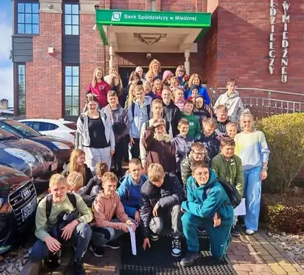 Tydzień Kariery w Gminie Miedźna: uczniowie odwiedzili bank i urząd gminy