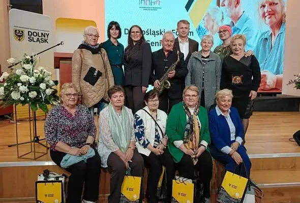Seniorzy z Luboszyc na VI Dolnośląskim Forum Rad Seniorów